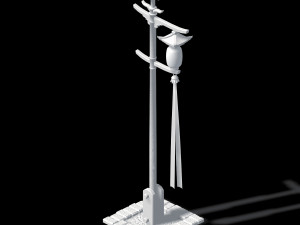 street light-lighting-light-xia bing 3D मॉडल
