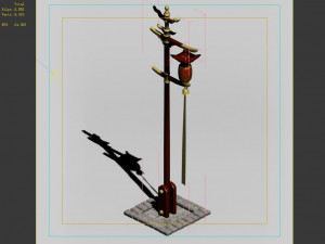 street light-lighting-light-xia bing 3D मॉडल