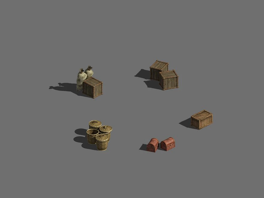 pier-props 01 3D Model .c4d .max .obj .3ds .fbx .stl .blend 