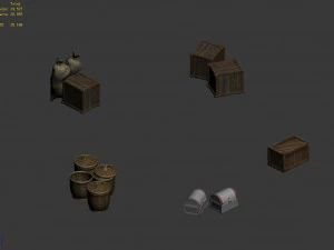 pier-props 01 3D Model