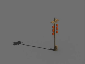 пирс-реквизит 04 3D Модель