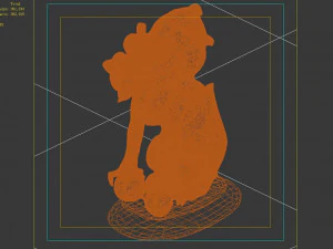 door beast-crow 2 3D Model