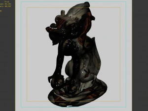 door beast-crow 2 3D Model