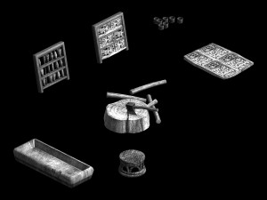carpenter-props-axe 03 Modelo 3D