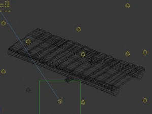 wooden bridge 19 3D Model