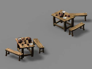 реквизит для дегустации чая 12 3D Модель