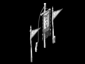 वानर राज-ध्वज 12 3D मॉडल