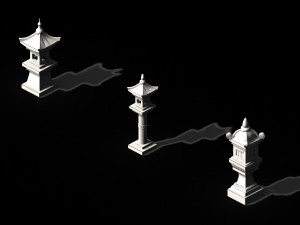 qin qiong mansion-light 3D 模型