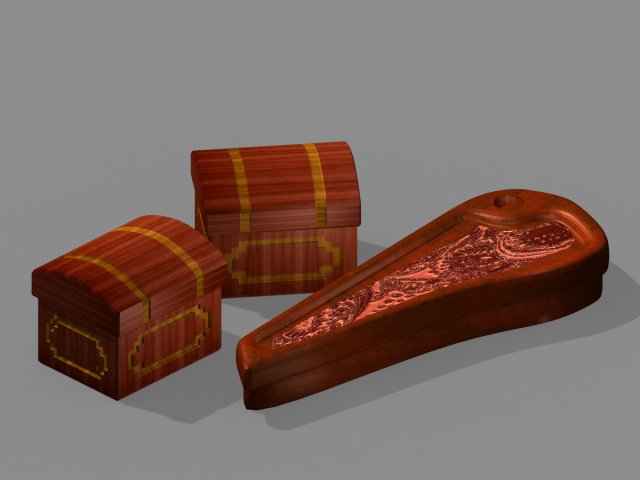 piano box-box 12 Modelo 3D .c4d .max .obj .3ds .fbx .stl .blend 
