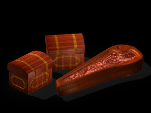 piano box-box 12 3D Model