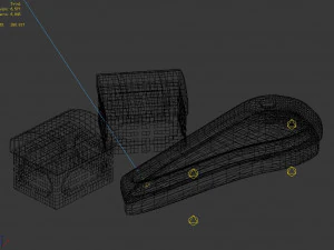 piano box-box 12 3D Model