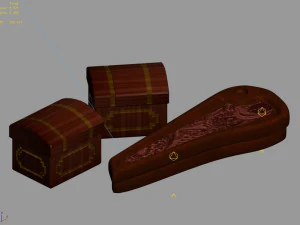 piano box-box 12 3D Model