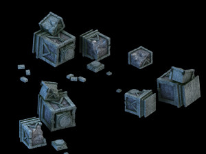 plague swamp-broken pillar 3D 모델