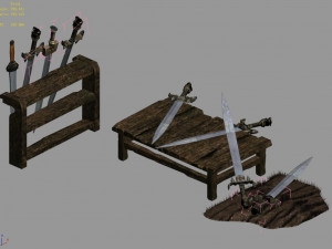 weapon-weapon-sword 32 3D-Modell