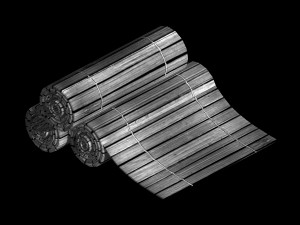 ancient-history-book-bamboo slip 01 Model 3D