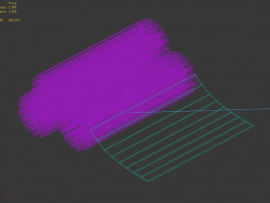 ancient-history-book-bamboo slip 01 Model 3D