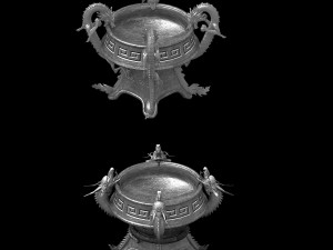 center incense burner-brazier 06 3D 模型