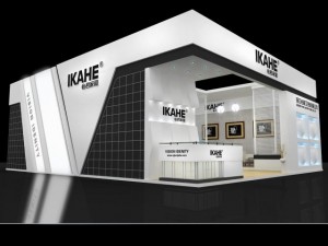 exhibition booth area 12x10 3dmax2009 Modello 3D