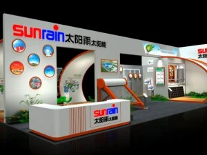 &aacute;rea de stand de exposici&oacute;n 15x8 3dmax2009 Modelo 3D