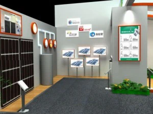 exhibition booth area 15x8 3dmax2009 3D Model