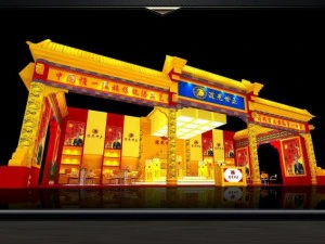 exhibition area 15x8 3dmax2009 3D Model