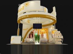 exhibition area 6x6 3dmax2009 Modello 3D