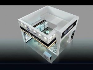 exhibition booth area 6x6 3dmax2009 3Dモデル