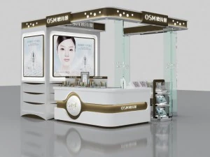 exhibition booth area 4x4 3dmax2009 3D Model
