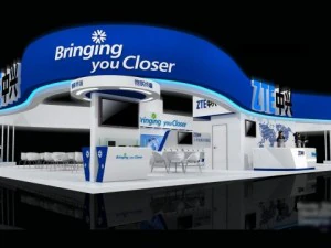 exhibition booth area 22x15 3dmax2009 3D Model
