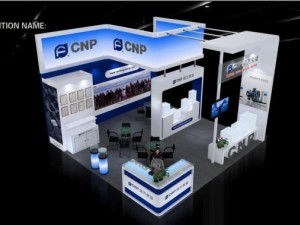 exhibition booth area 6x6 3dmax2009 Modèle 3D