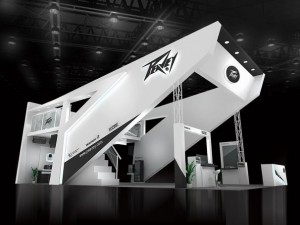 exhibition booth area 12x6 3dmax2009 Modèle 3D