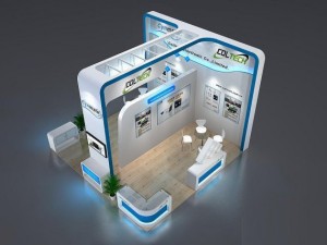 exhibition booth area 6x6 3dmax2009 3D मॉडल