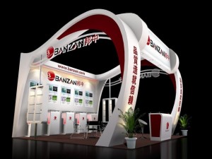 exhibition booth area 6x6 3dmax2009 Model 3D