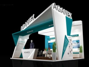 exhibition booth area 6x6 3dmax2009 3D Model