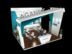 exhibition booth area 6x6 3dmax2009 3D Model