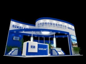 exhibition booth area 6x9 3dmax2009 3D Model