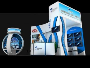 &aacute;rea de stand de exposici&oacute;n 6x9 3dmax2009 Modelo 3D