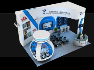 exhibition booth area 6x9 3dmax2009 Model 3D