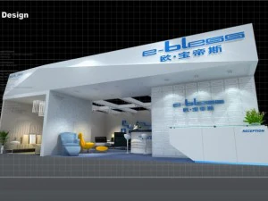 exhibition booth area 10x12 3dmax2009 3D Model