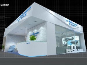 exhibition booth area 10x12 3dmax2009 Modelo 3D