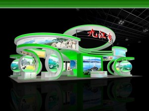 exhibition booth area 18x11 3dmax2009 3D Модель