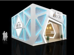 exhibition booth area 9x8 3dmax2009 3D Model