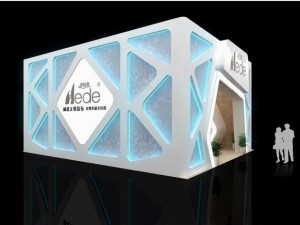 exhibition booth area 9x8 3dmax2009 Modelo 3D