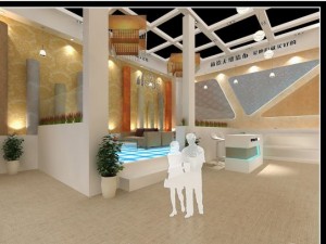 exhibition booth area 9x8 3dmax2009 Modelo 3D
