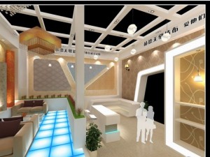 exhibition booth area 9x8 3dmax2009 Modelo 3D