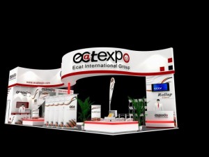 exhibition booth area 15x6 3dmax2009 Modelo 3D