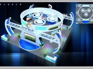 exhibition booth area 18x18 3dmax2009 3D Model