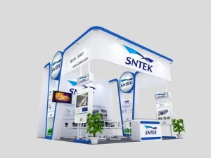 area booth pameran 6x6 3dmax2009 Model 3D