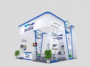 exhibition booth area 6x6 3dmax2009 Modelo 3D
