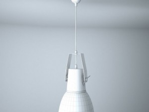 pendant lamp original btc stirrup pendant size 2 3D Модель